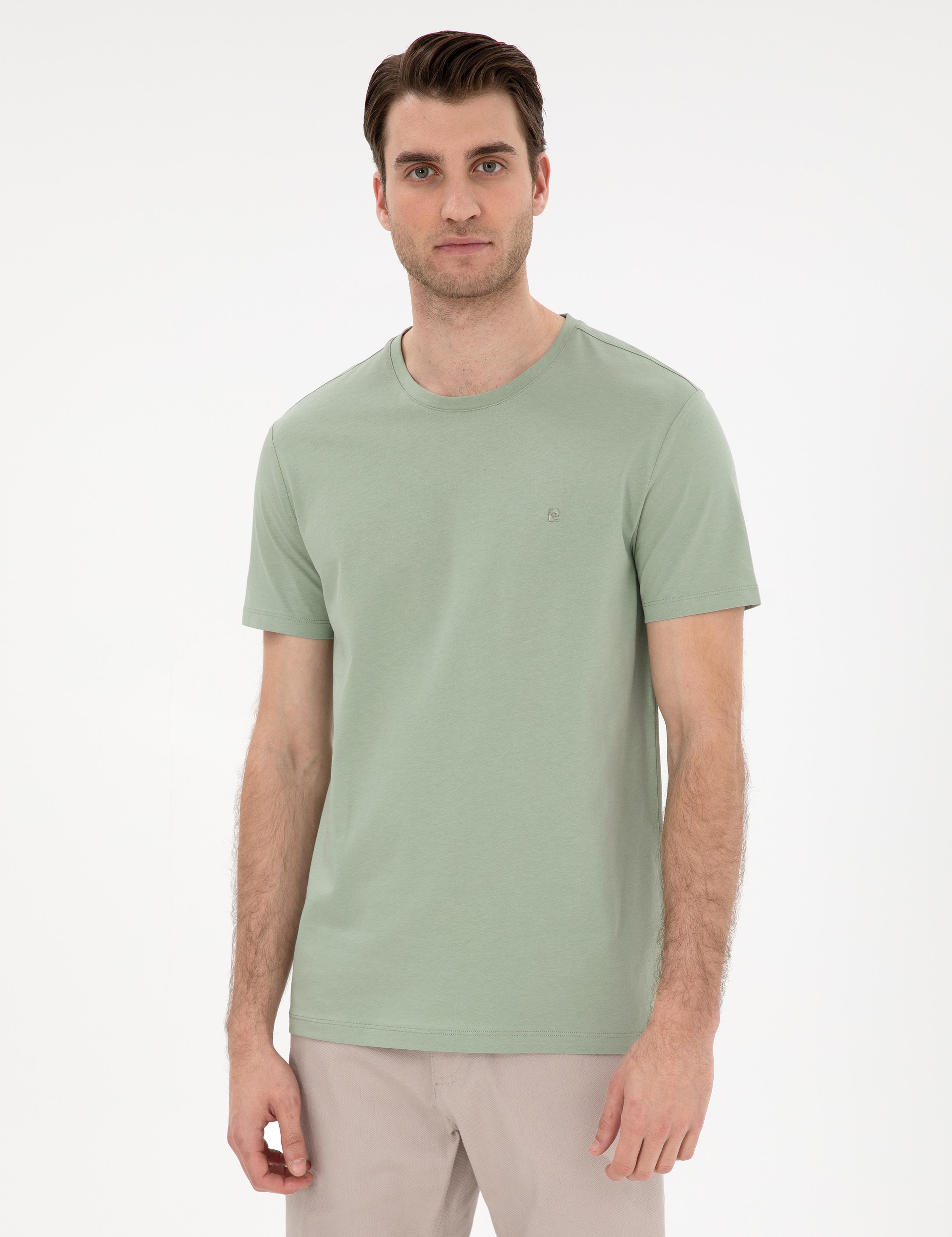 Çağla %100 Pamuk Slim Fit Bisiklet Yaka Basic Tişört