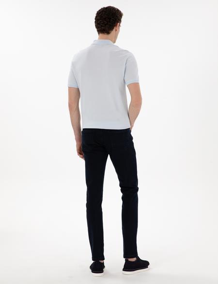 Lacivert Slim Fit Jean Pantolon - 50305678008