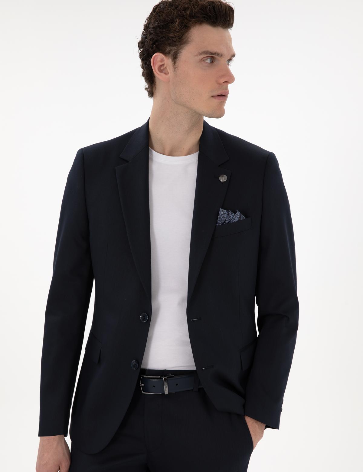 Lacivert Slim Fit Takım Elbise - 50304231050