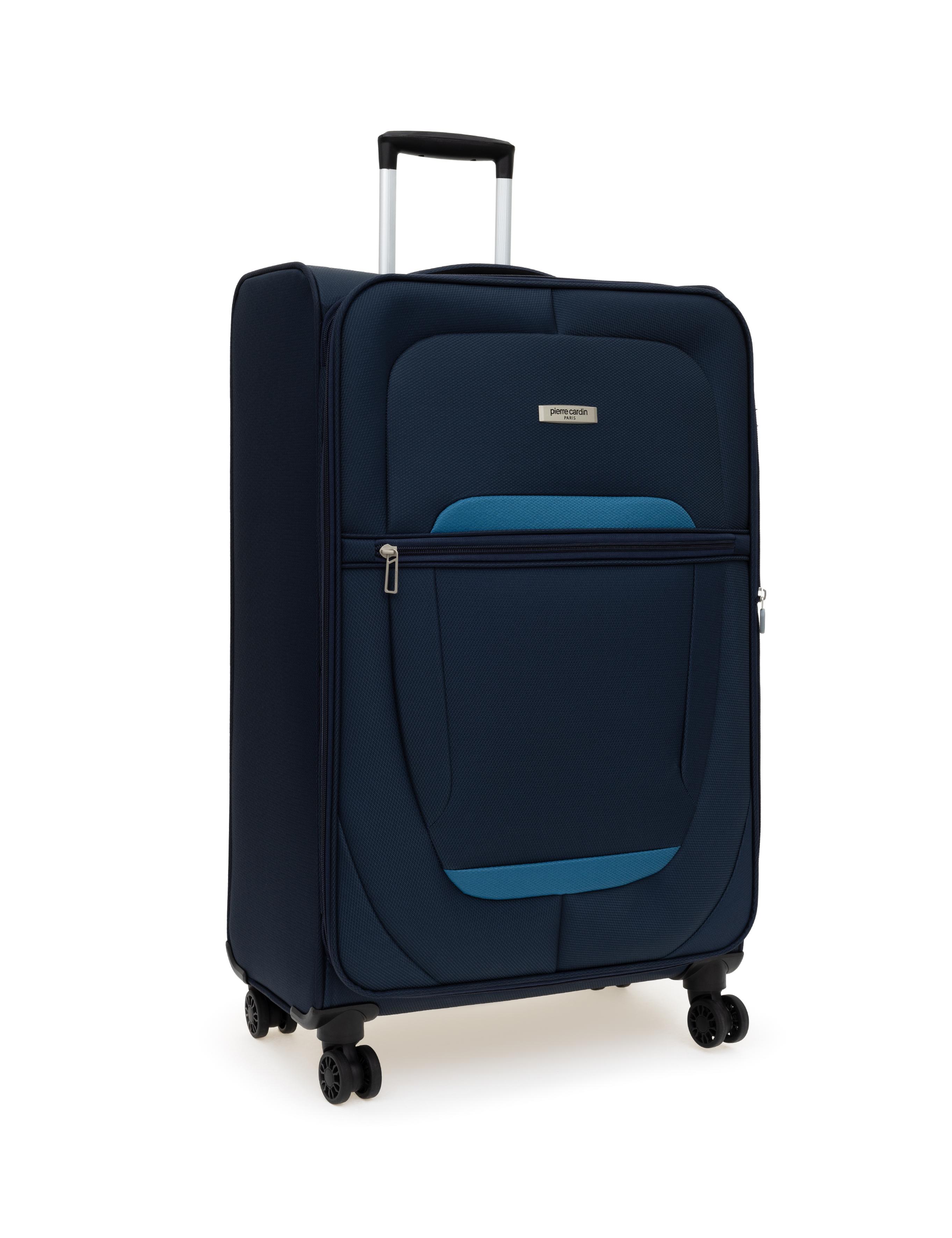 Lacivert Büyük Boy Kumaş Valiz