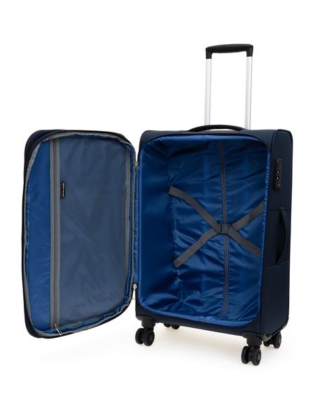 Lacivert Orta Boy Kumaş Valiz - 50312933002