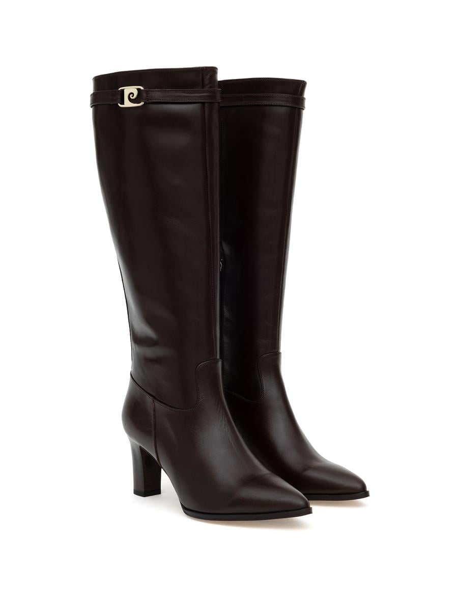 Kahverengi Topuklu Çizme