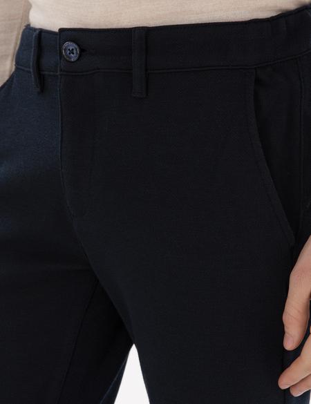 Lacivert Slim Fit Kanvas Pantolon - 50311631035