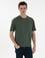Koyu Yeşil Comfort Fit Basic Tişört