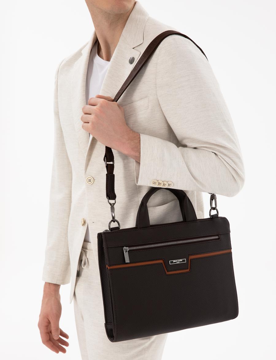 Erkek Kahverengi Evrak Çantası