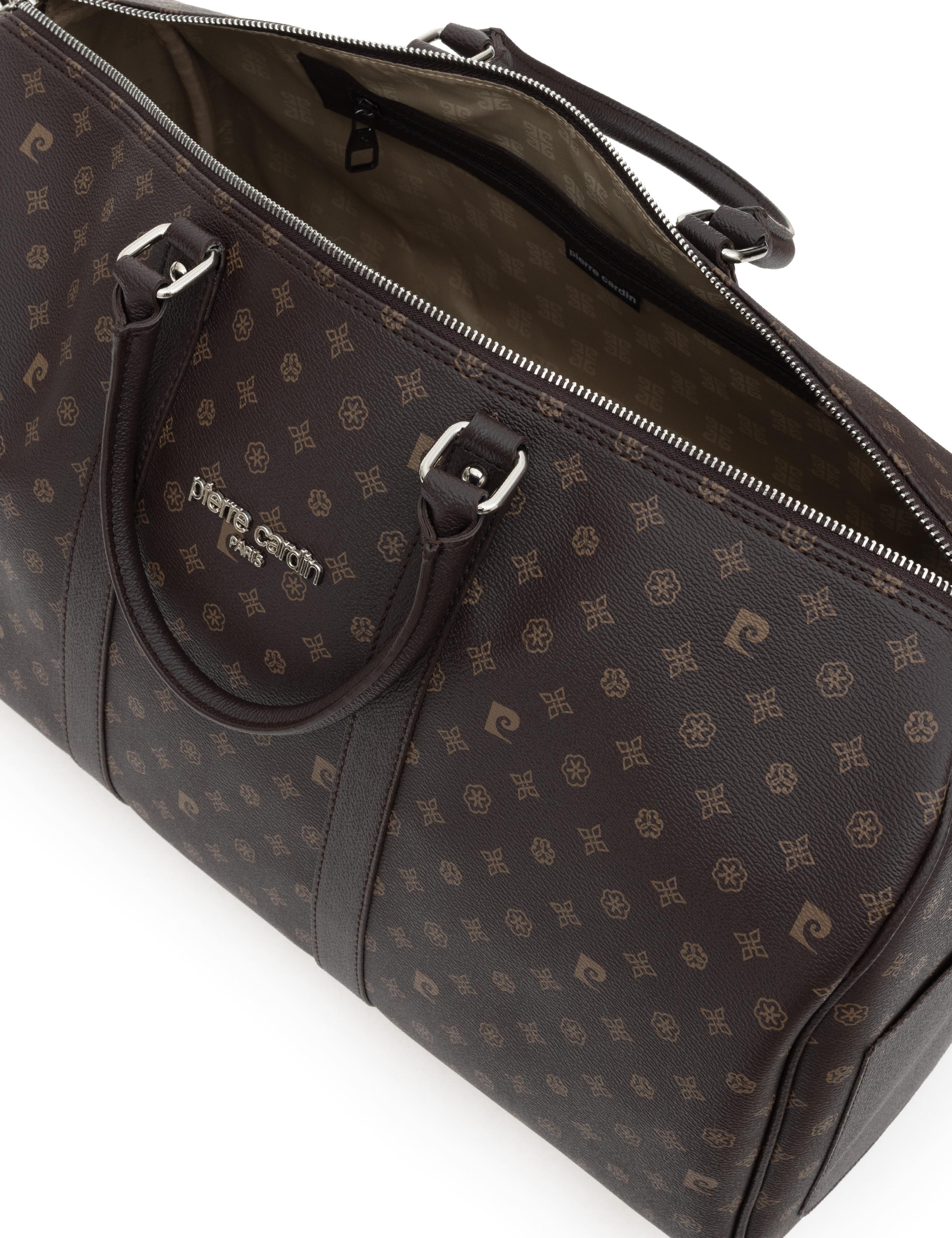 Erkek Kahverengi Spor Seyahat Çantası