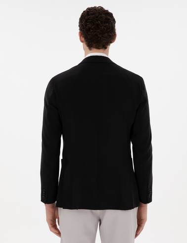 Siyah Slim Fit Ceket