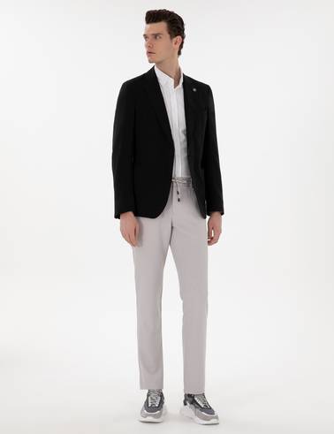 Siyah Slim Fit Ceket