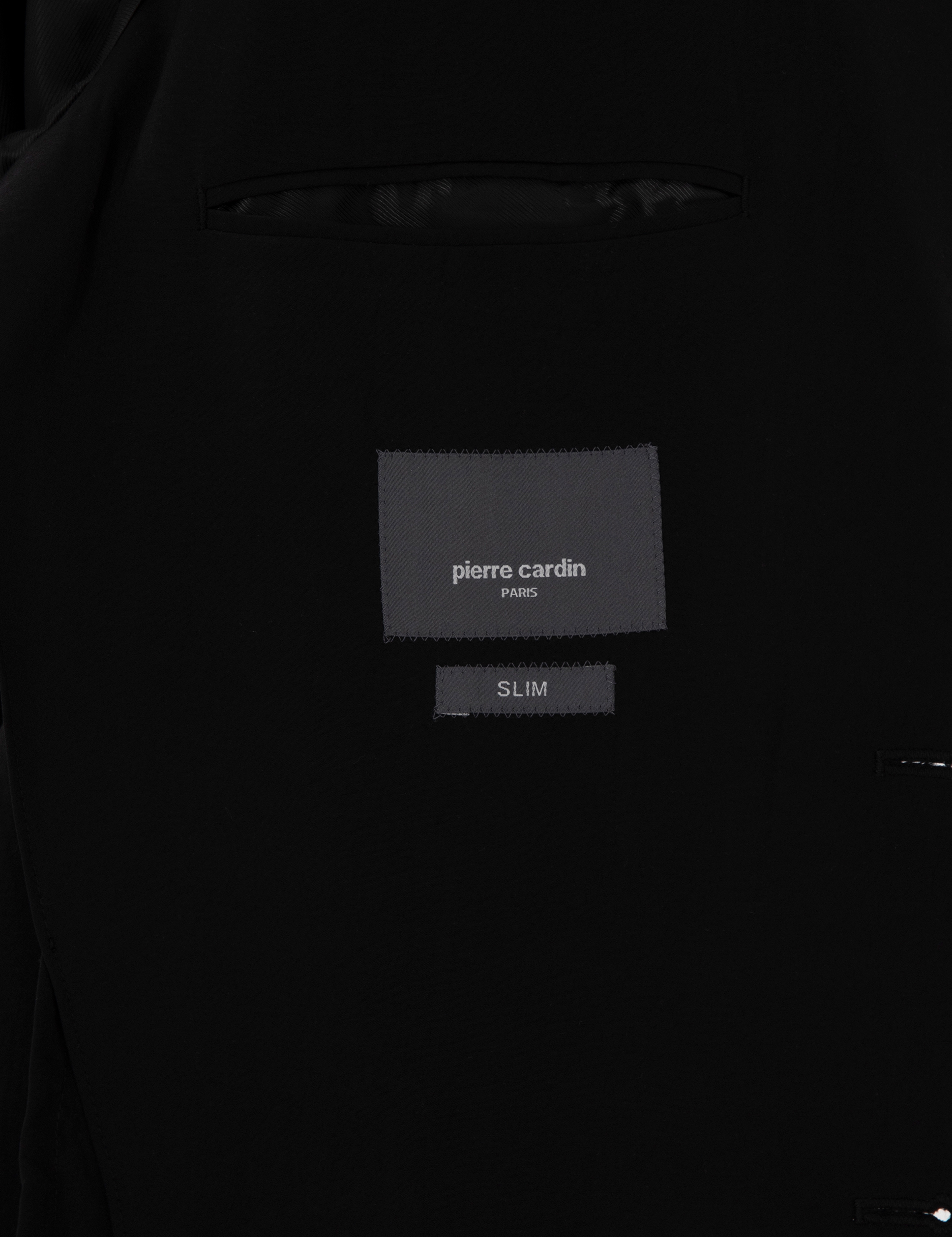 Siyah Slim Fit Ceket - Image 6
