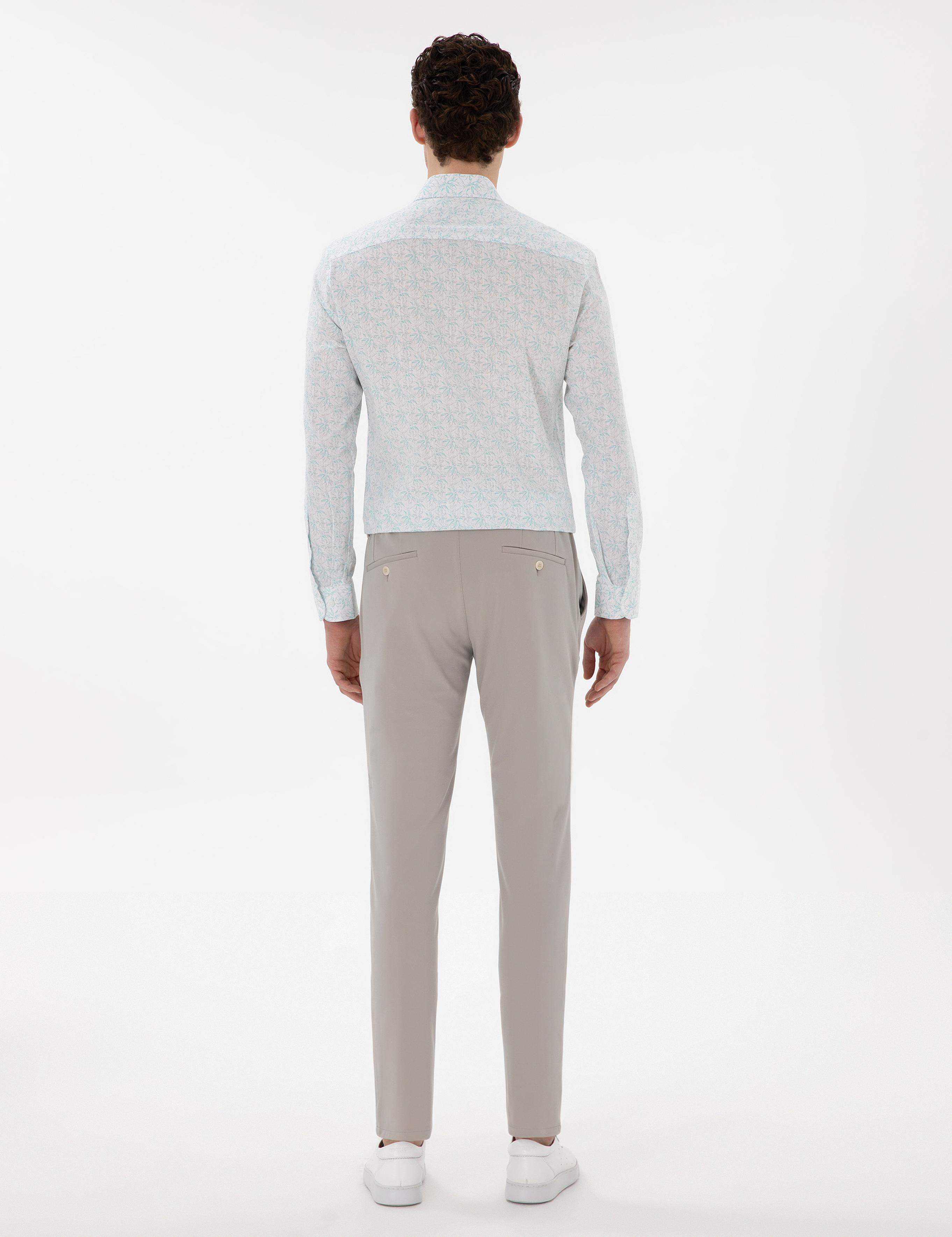 Gri Klasik Jogger Pantolon