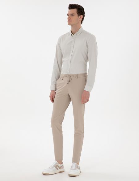 Bej Klasik Jogger Pantolon - 50306962174