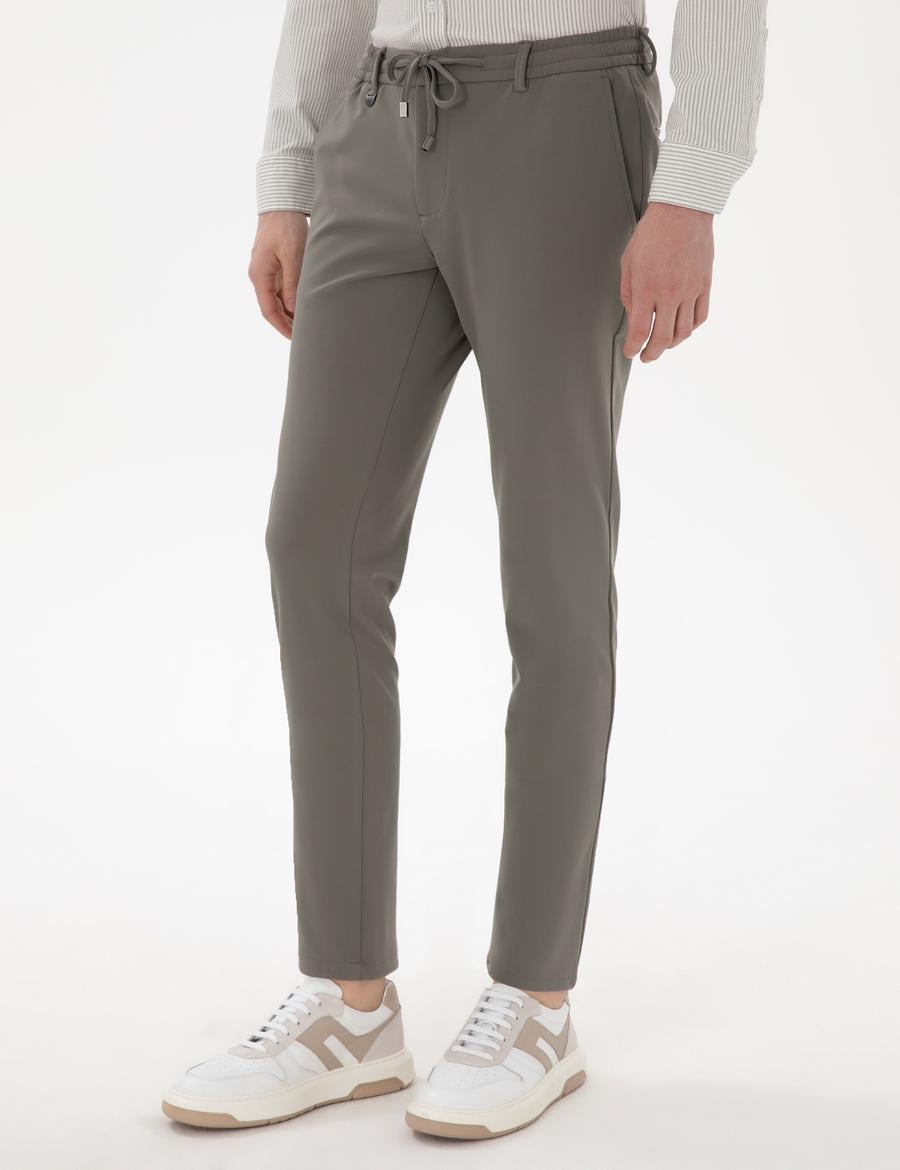 Haki Klasik Jogger Pantolon