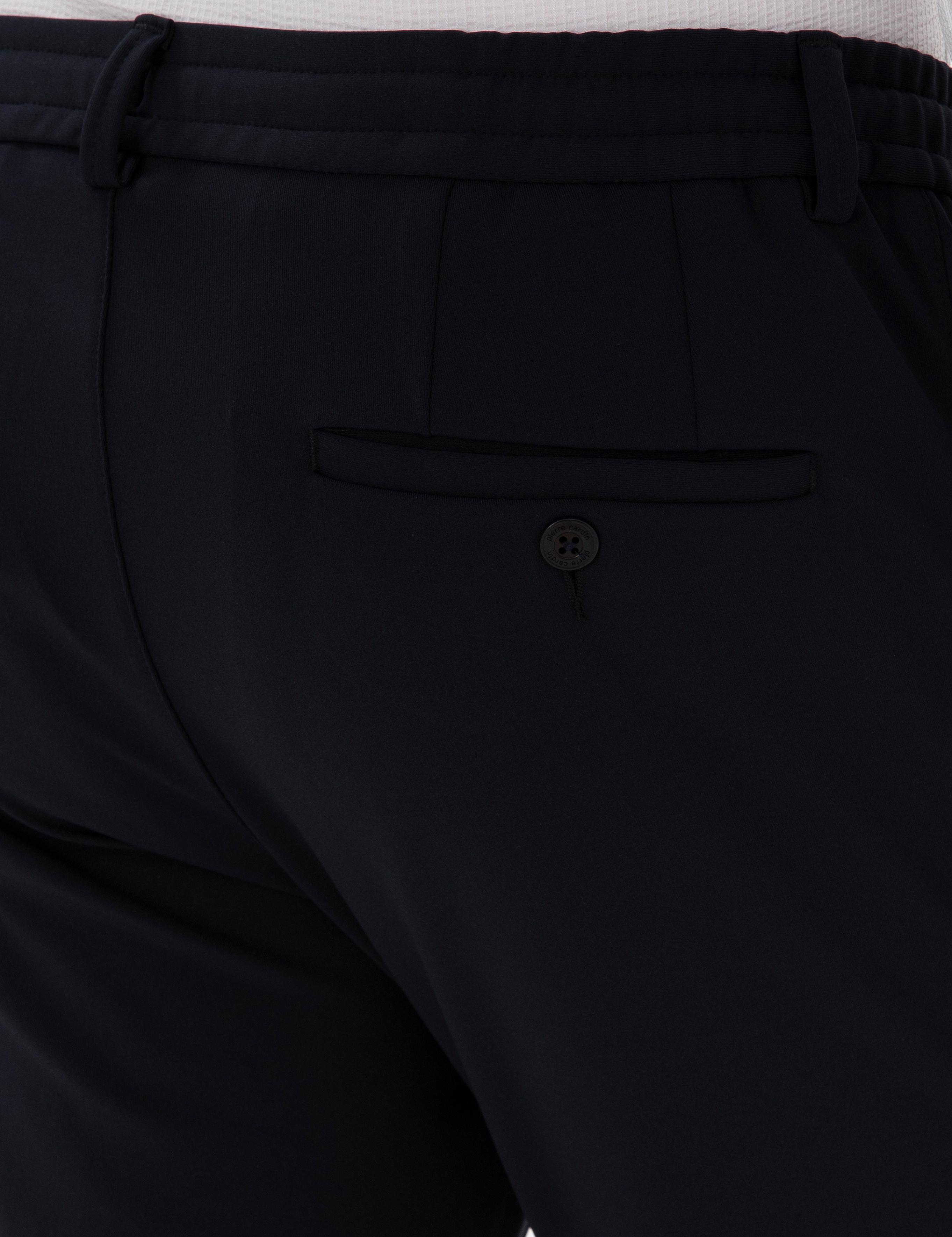 Lacivert Klasik Jogger Pantolon