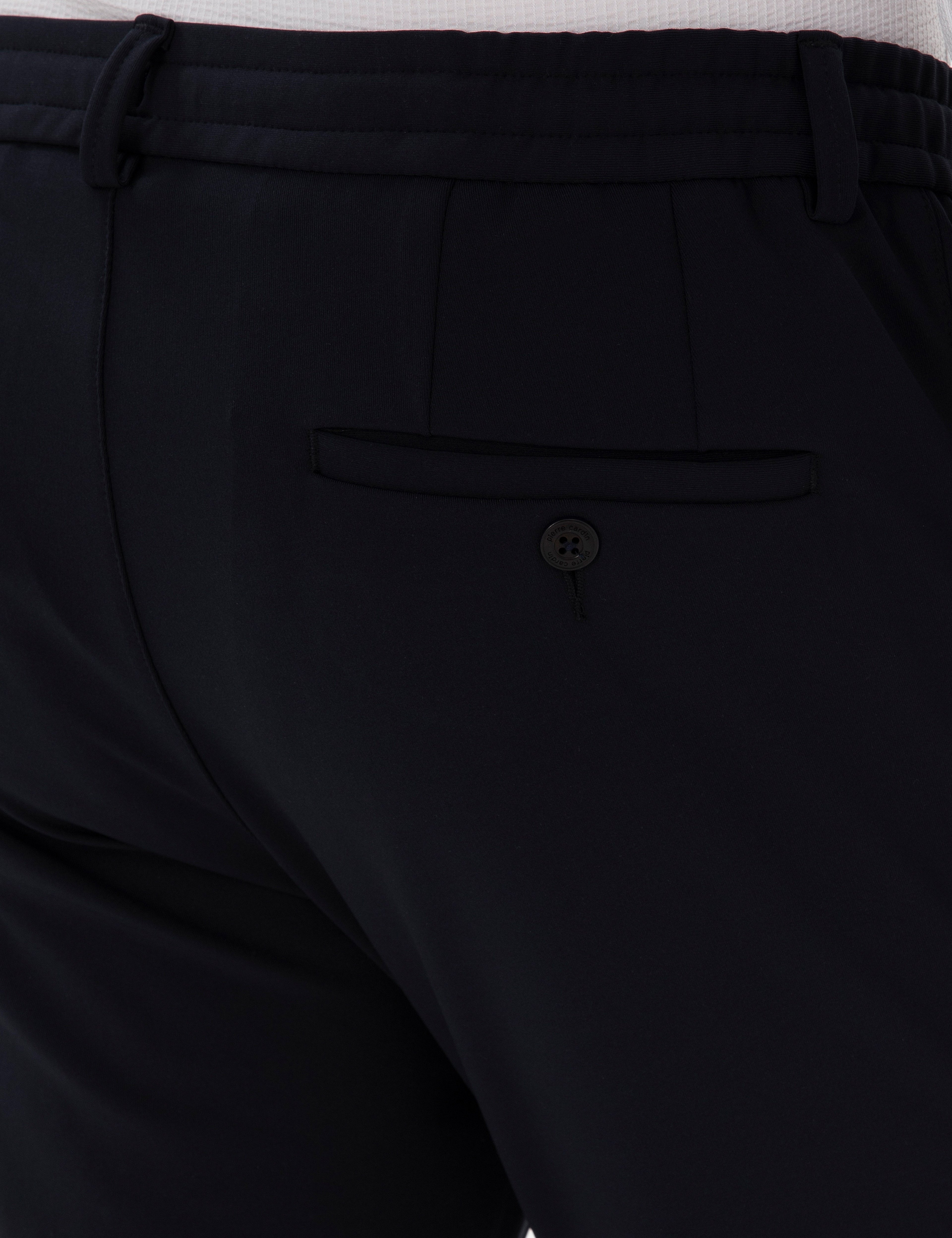 Lacivert Klasik Jogger Pantolon