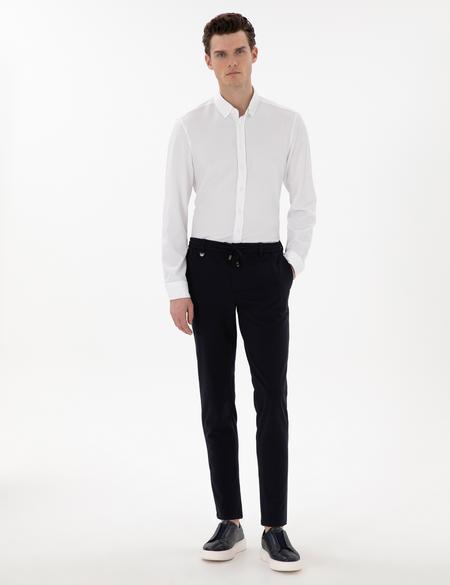 Lacivert Klasik Jogger Pantolon - 50306962075