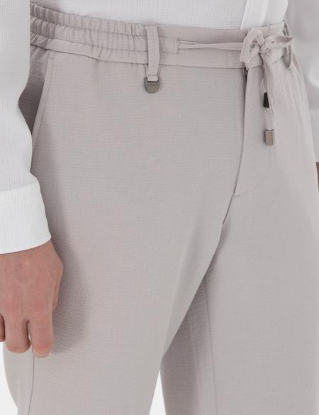 Gri Slim Fit Kumaş Pantolon - 50305636053