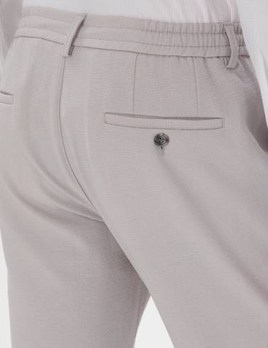 Gri Slim Fit Kumaş Pantolon