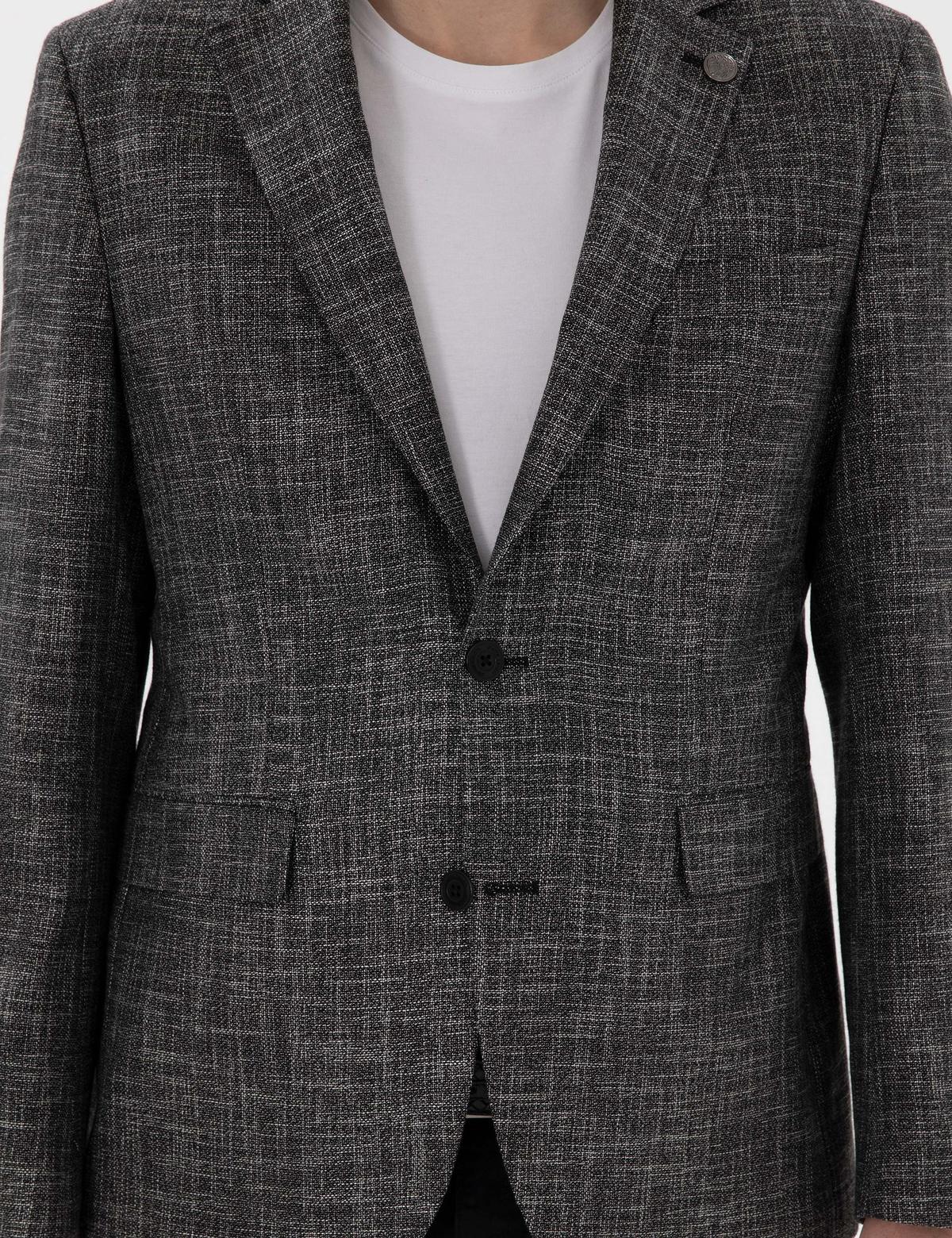 Siyah Slim Fit Ceket - 50305821011