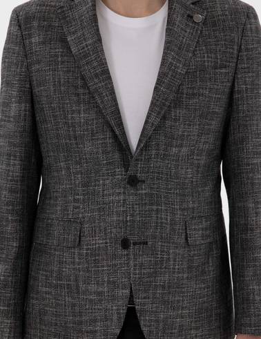 Siyah Slim Fit Ceket