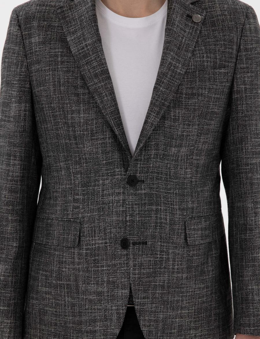 Siyah Slim Fit Ceket