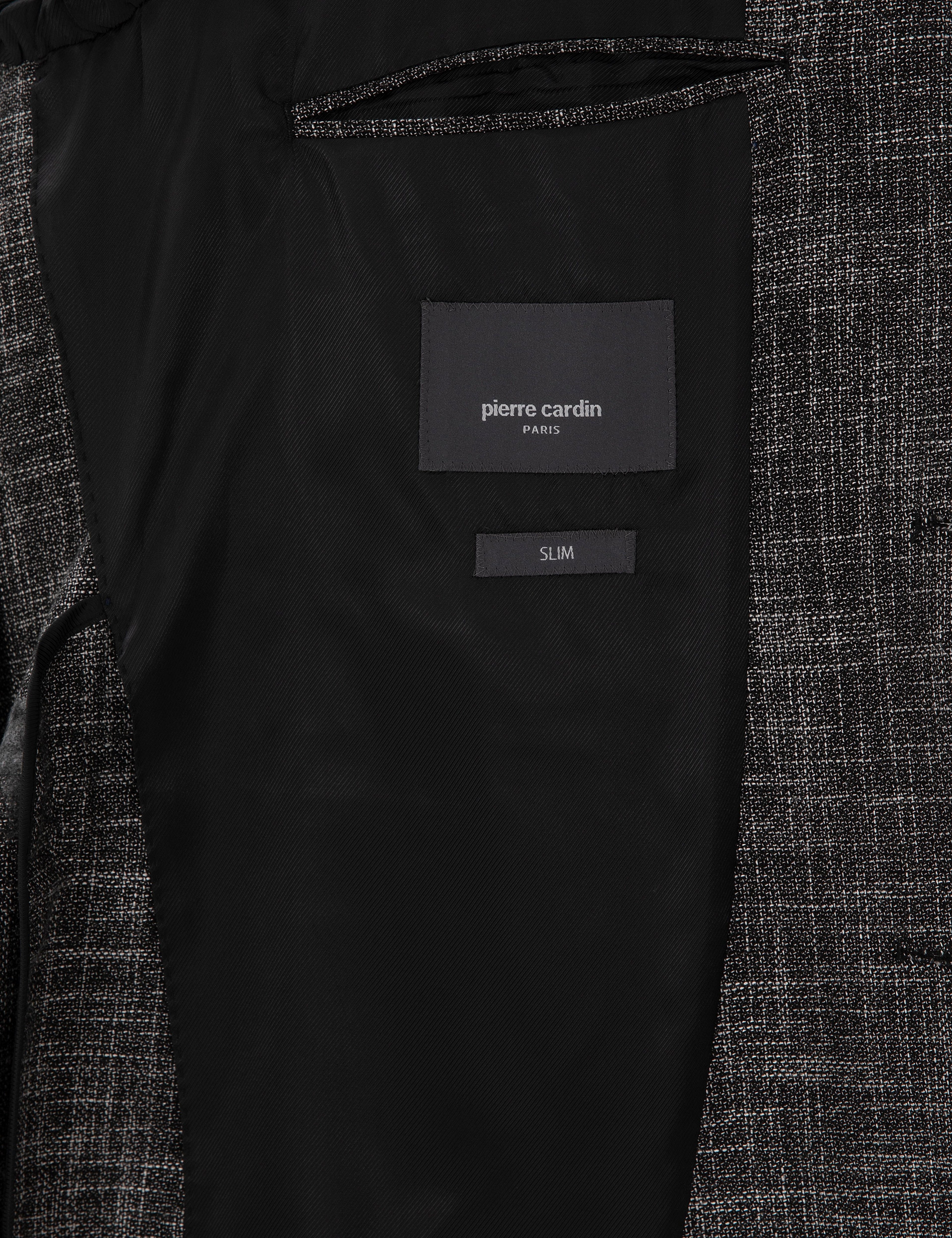 Siyah Slim Fit Ceket - Image 6