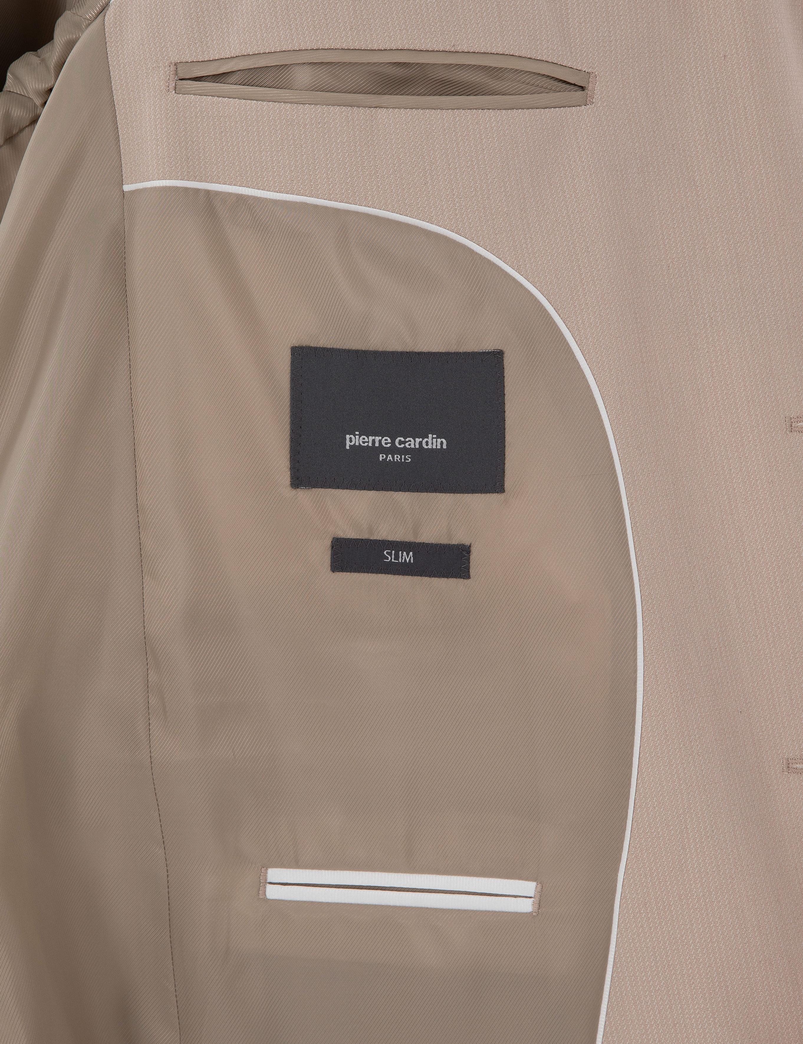 Bej Slim Fit Takım Elbise