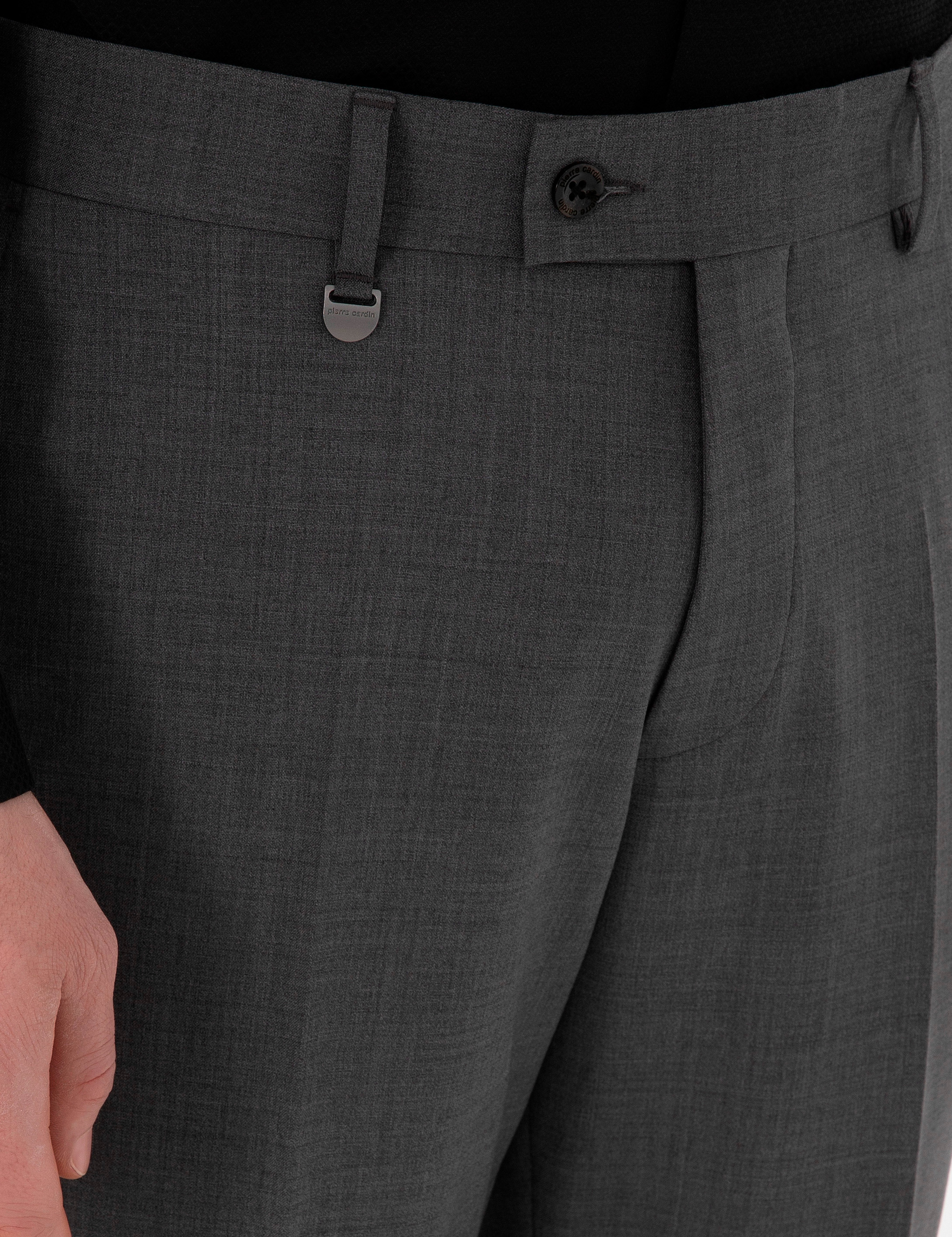 Füme Slim Fit %100 Yün Kumaş Pantolon - Image 5