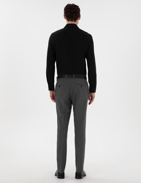 Füme Slim Fit %100 Yün Kumaş Pantolon - 50305463039