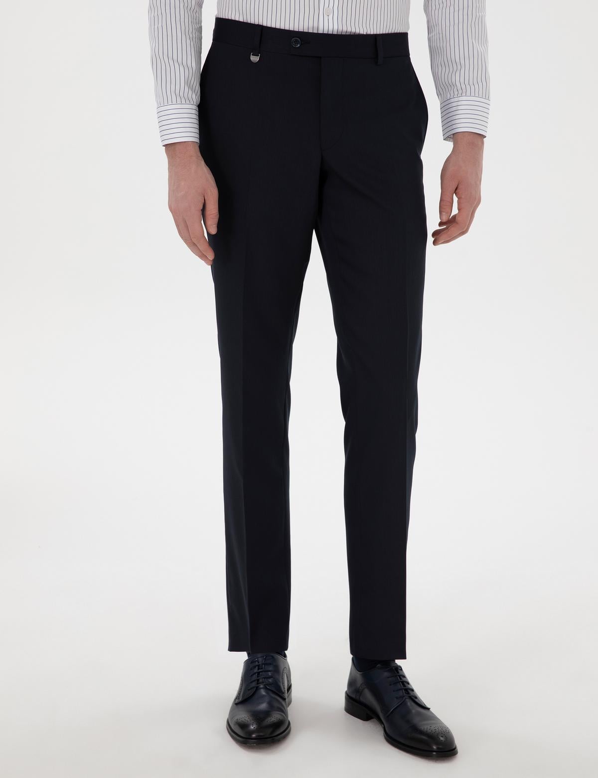 Lacivert Slim Fit Kumaş Pantolon - 50304307078