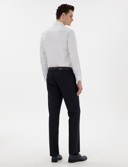 Lacivert Slim Fit Kumaş Pantolon - 50304307078