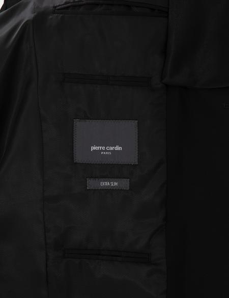 Siyah Ex. Slim Fit Yelekli Smokin - 50306206026