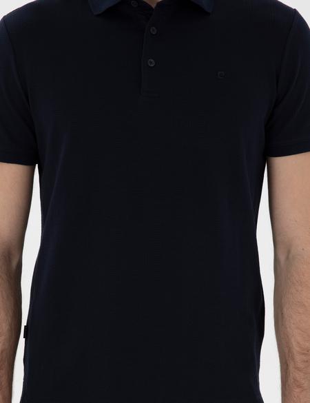 Lacivert Slim Fit Tişört - 50302608052