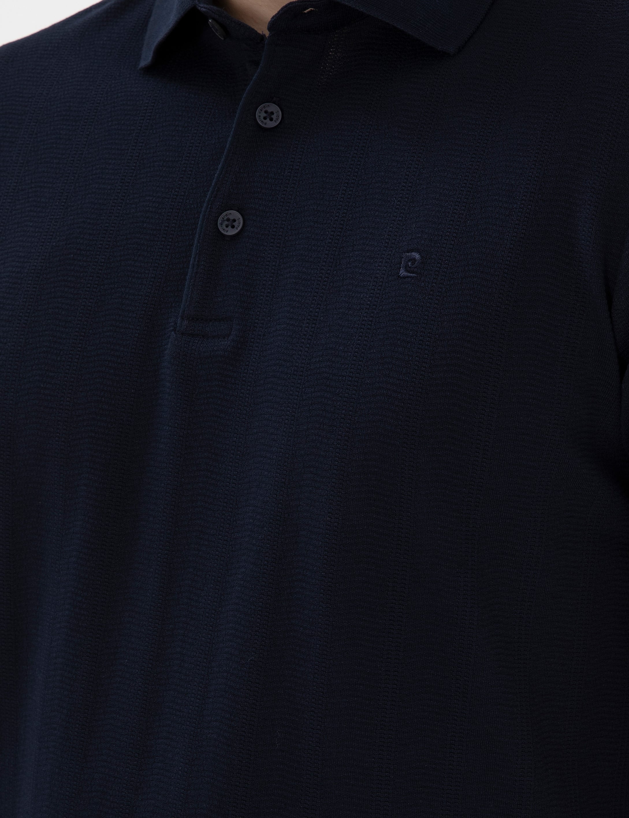 Lacivert Slim Fit Tişört - Image 7