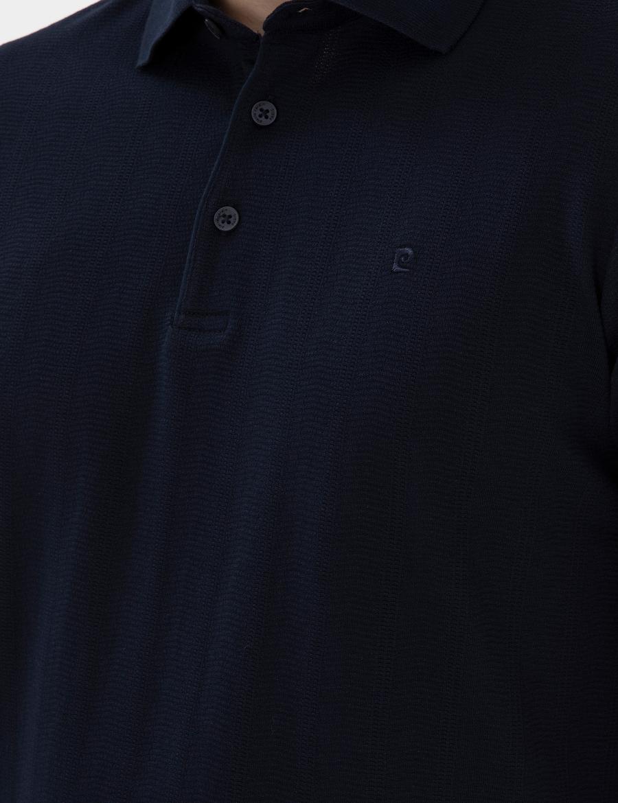 Lacivert Slim Fit Tişört