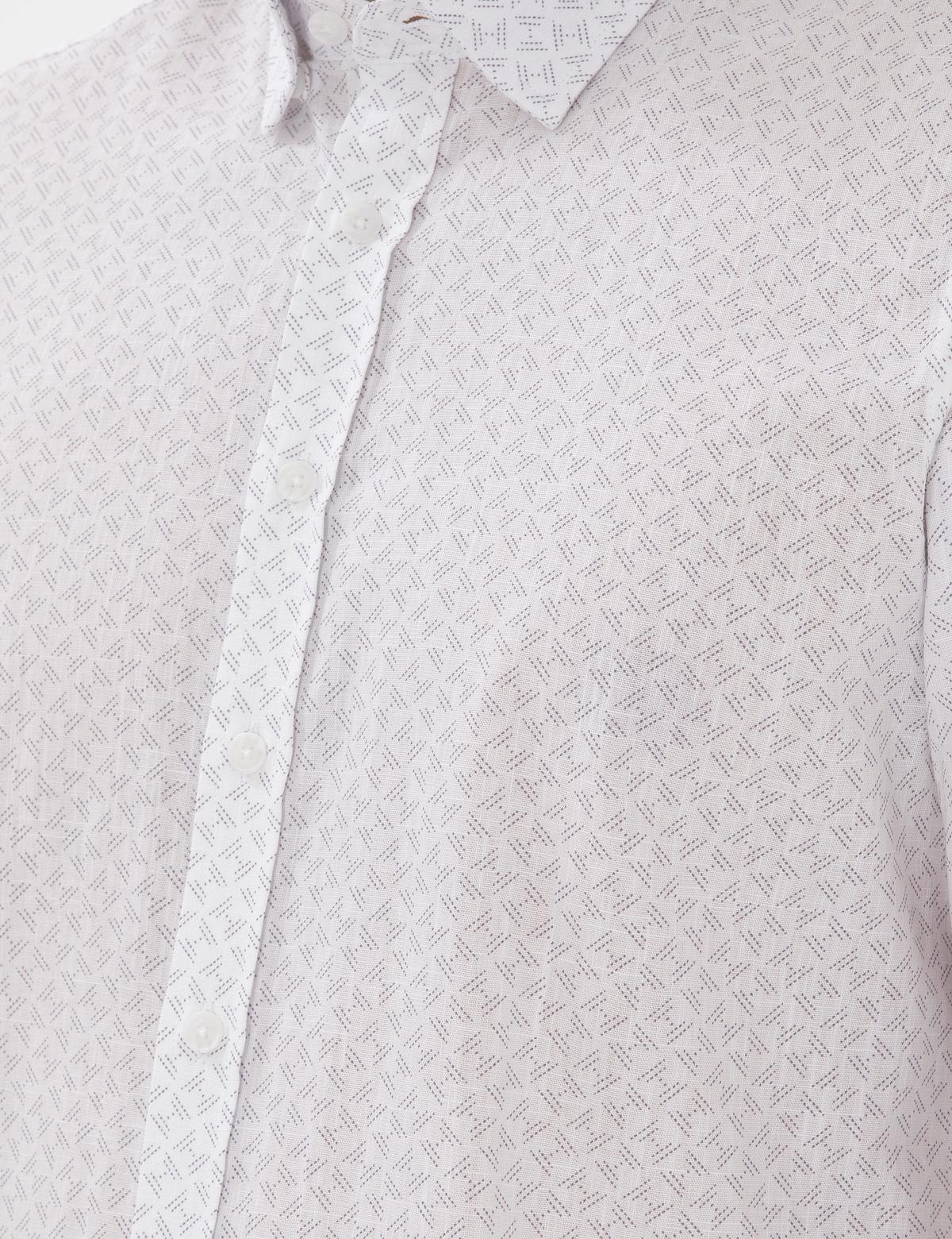 Gri Slim Fit Uzun Kollu Gömlek - 50301557028