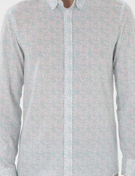 Mint Slim Fit Uzun Kollu Gömlek - 50304548014