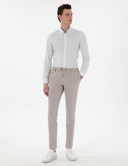 Mint Slim Fit Uzun Kollu Gömlek - 50304548014