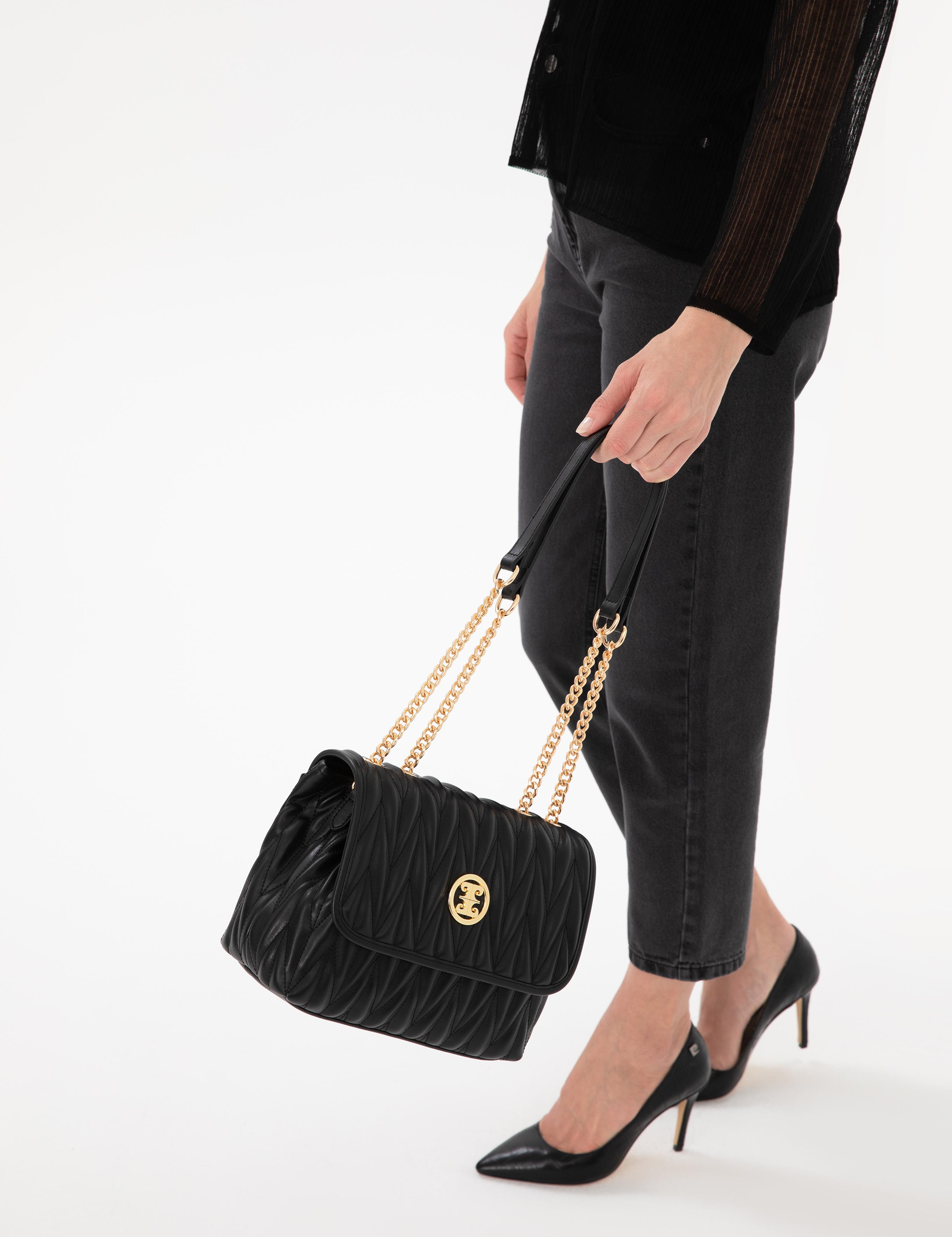 Siyah Omuz Çantası