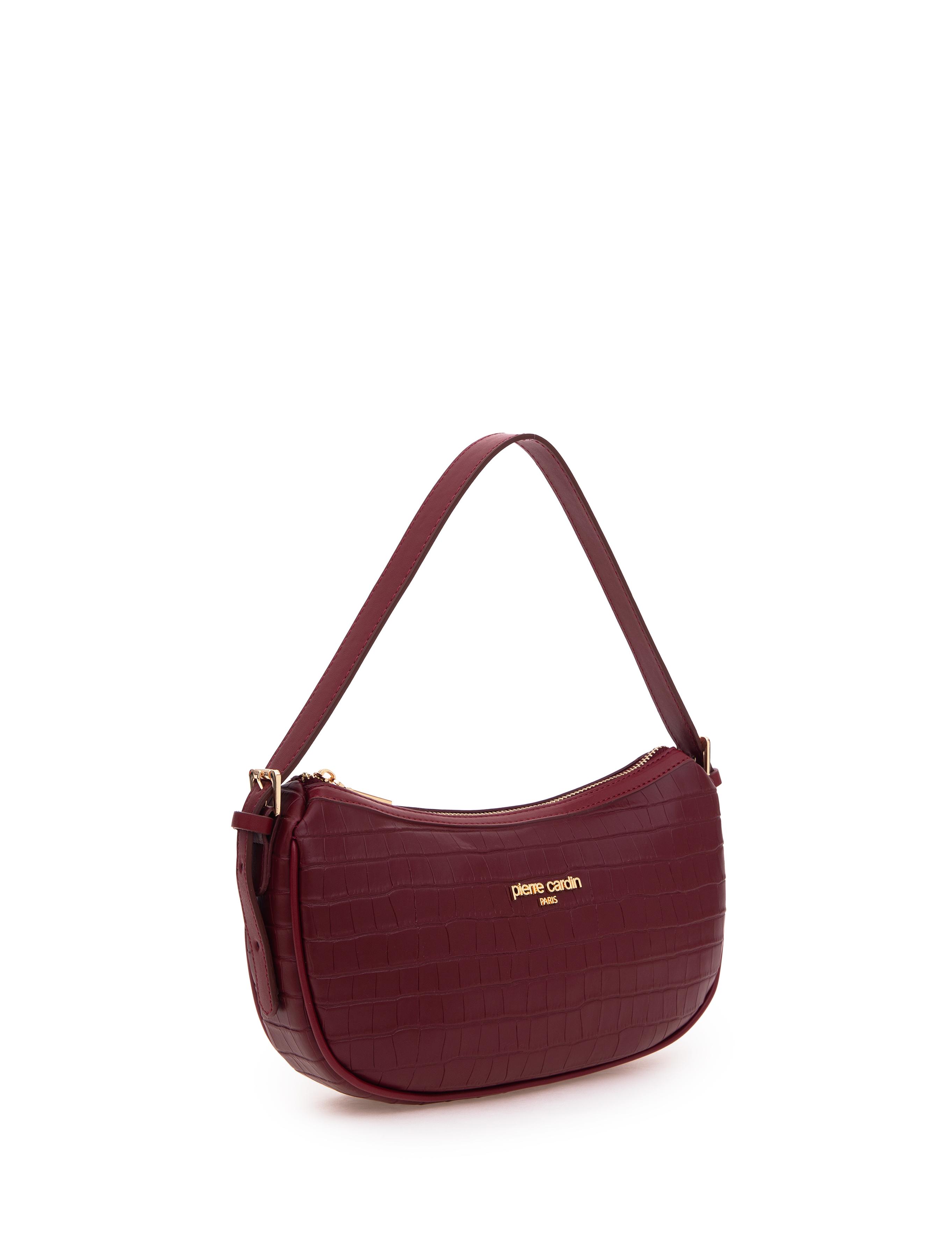 Bordo Omuz Çantası