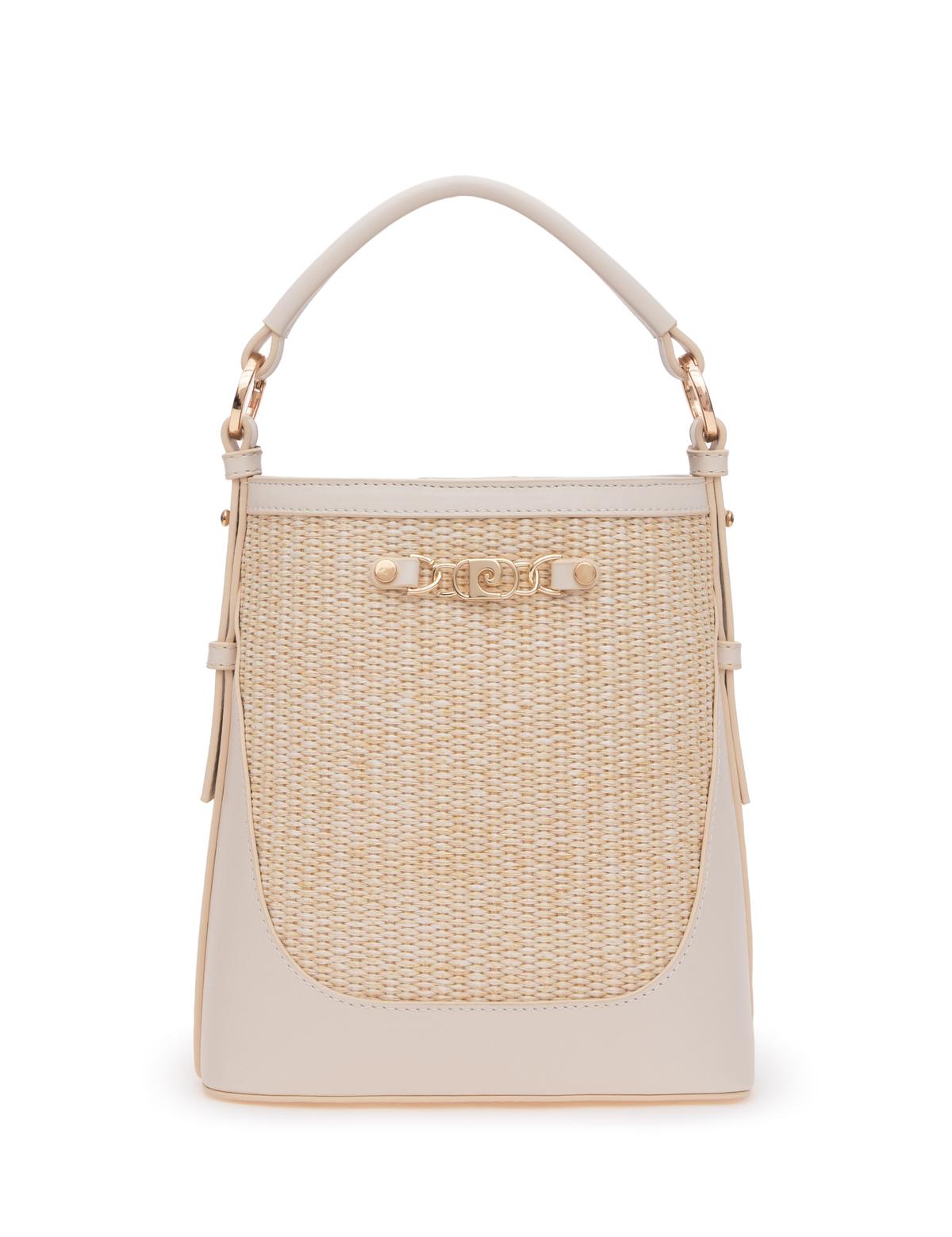 Ecru Hasır Çanta - 50305592001