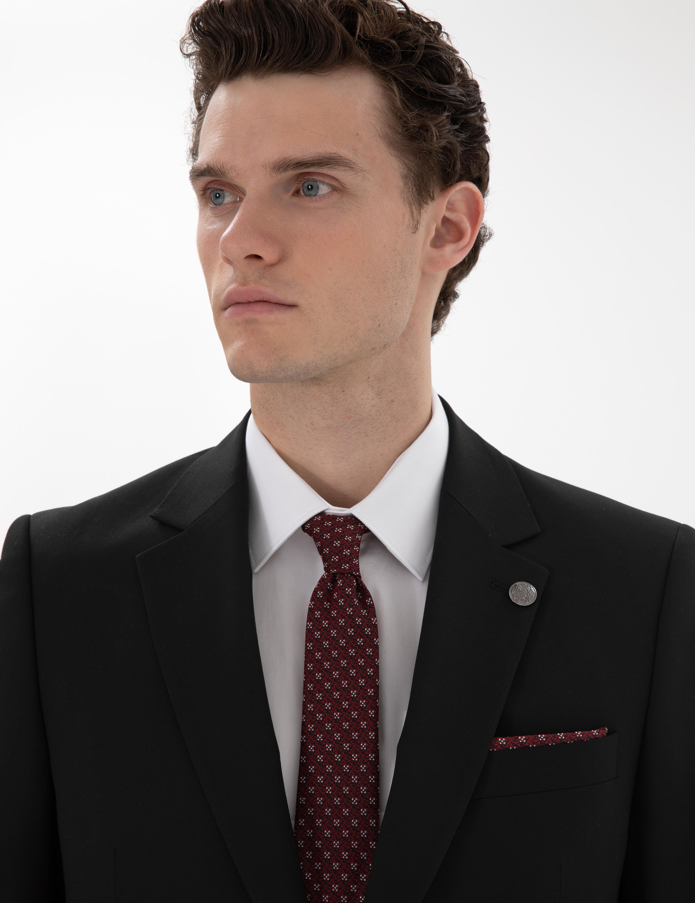 Siyah Slim Fit Takım Elbise