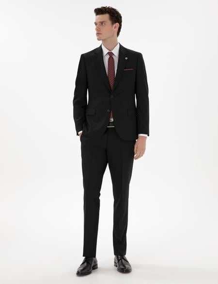 Siyah Slim Fit Takım Elbise - 50309532029