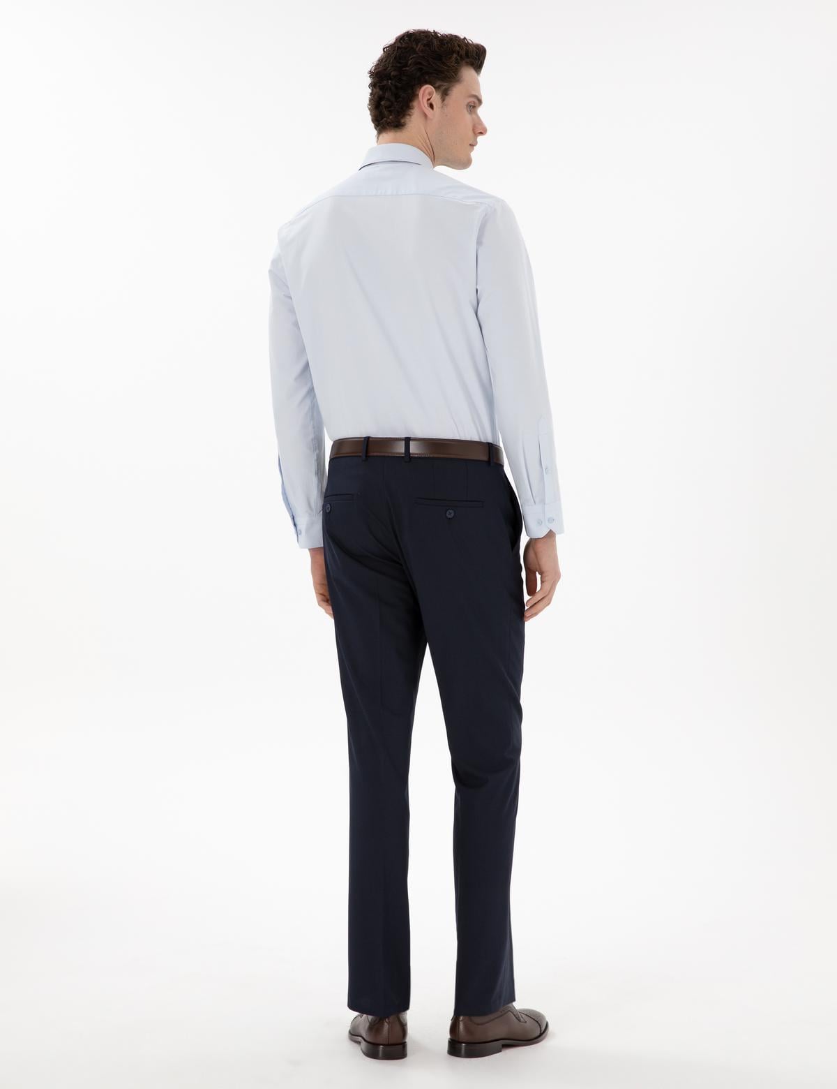 Lacivert Slim Fit Kumaş Pantolon - 50309470054