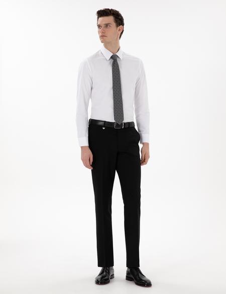 Siyah Slim Fit Kumaş Pantolon - 50309470009