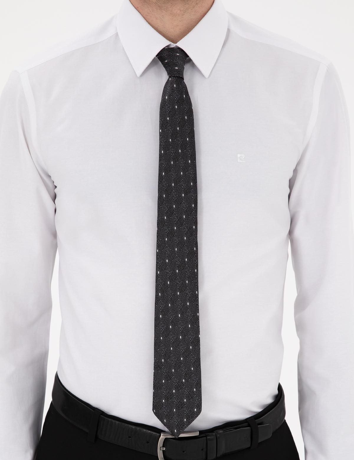 Beyaz Slim Fit Uzun Kollu Basic Gömlek - 50307297016