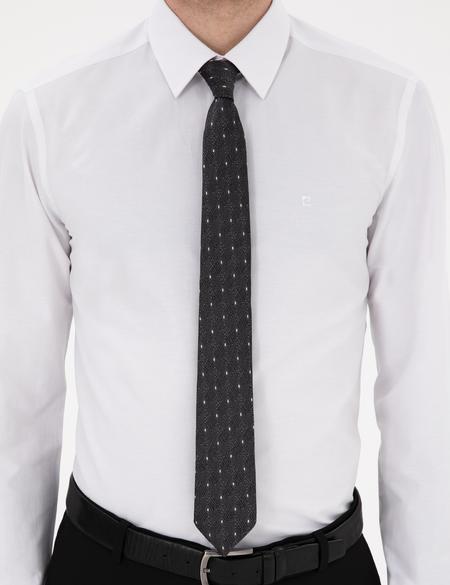 Beyaz Slim Fit Uzun Kollu Basic Gömlek - 50307297016