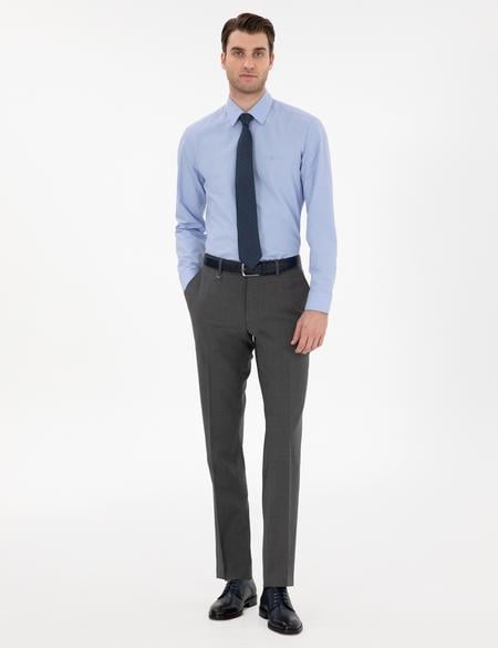 Mavi Slim Fit Uzun Kollu Basic Gömlek - 50307297034