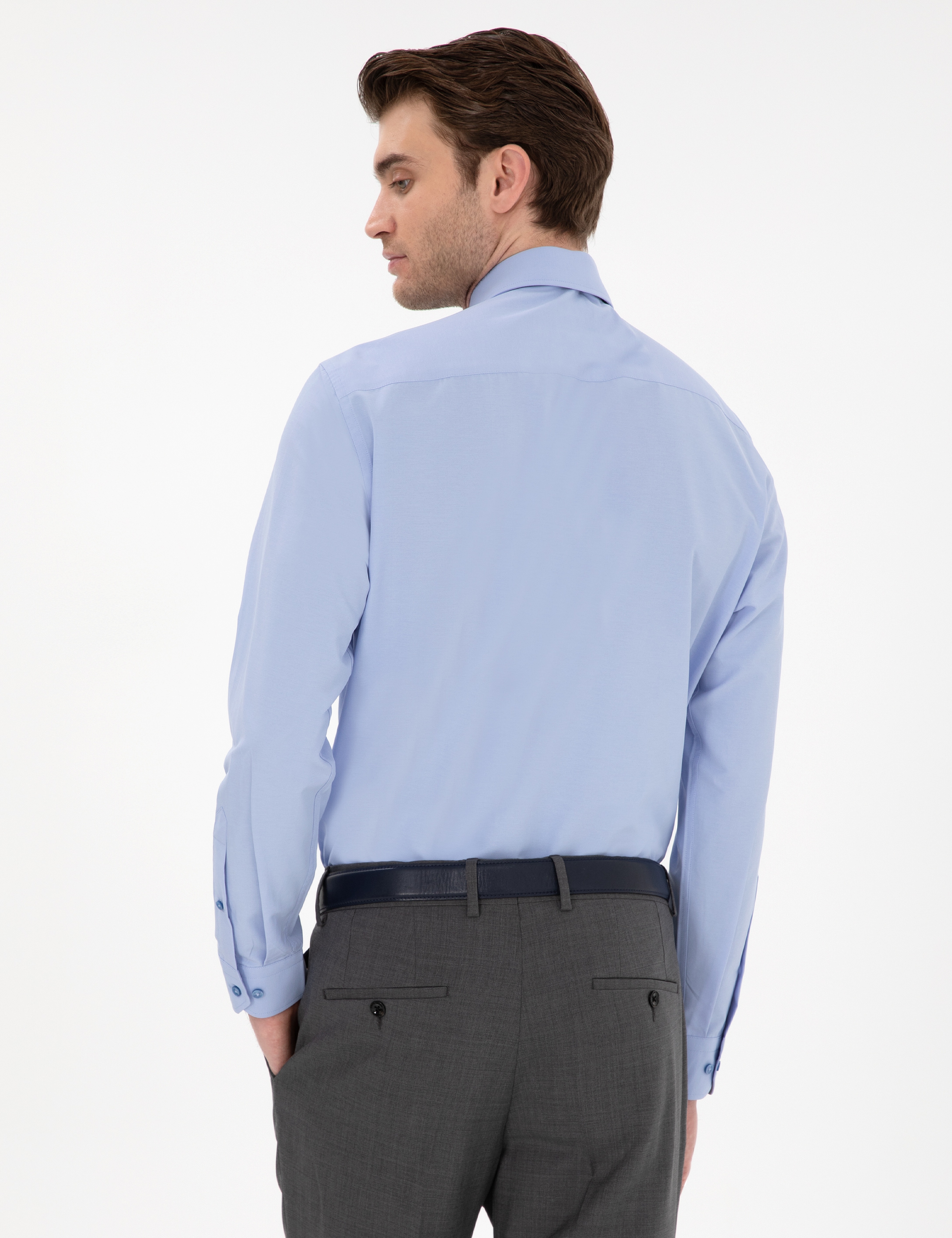 Mavi Regular Fit Uzun Kollu Basic Gömlek