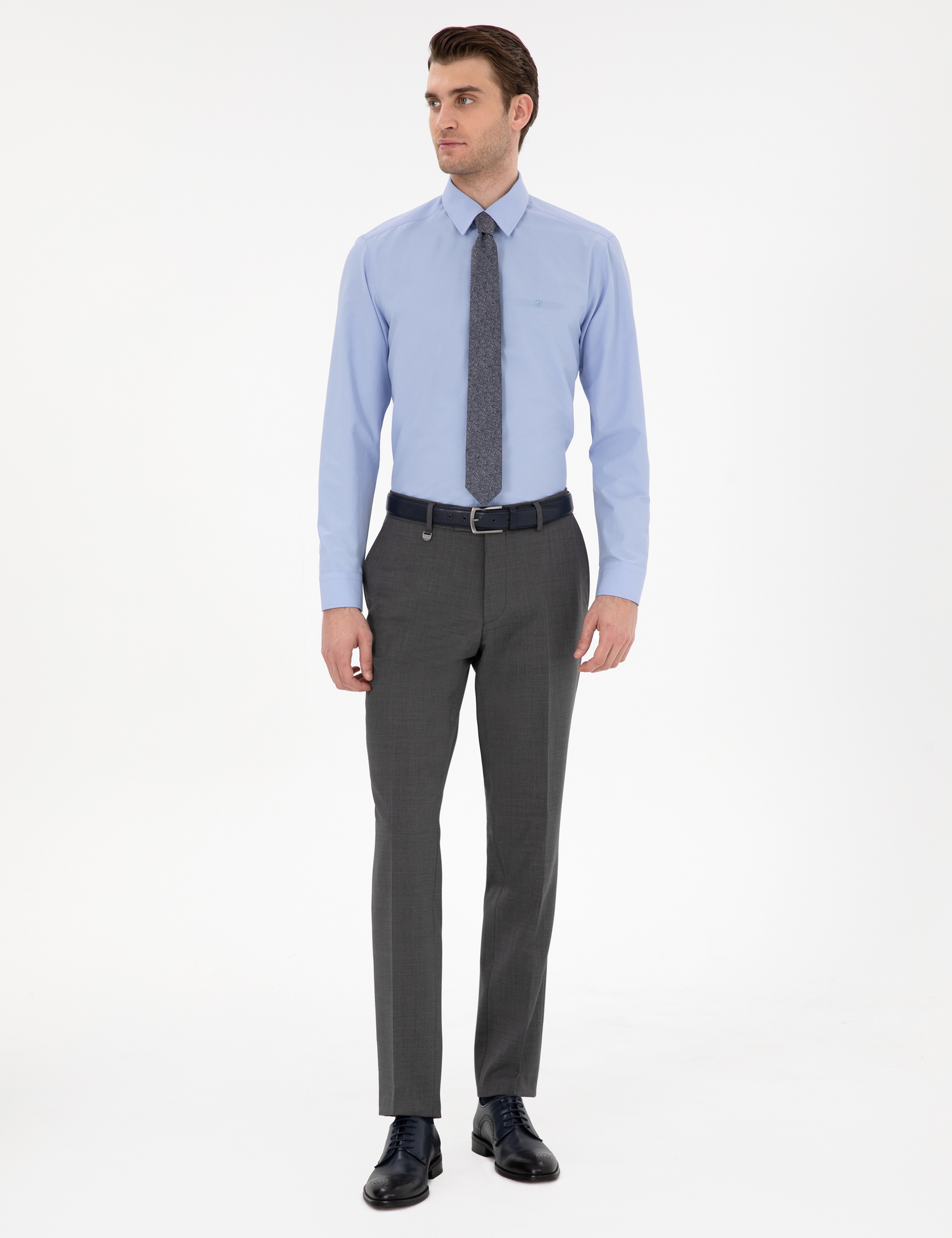 Mavi Regular Fit Uzun Kollu Basic Gömlek