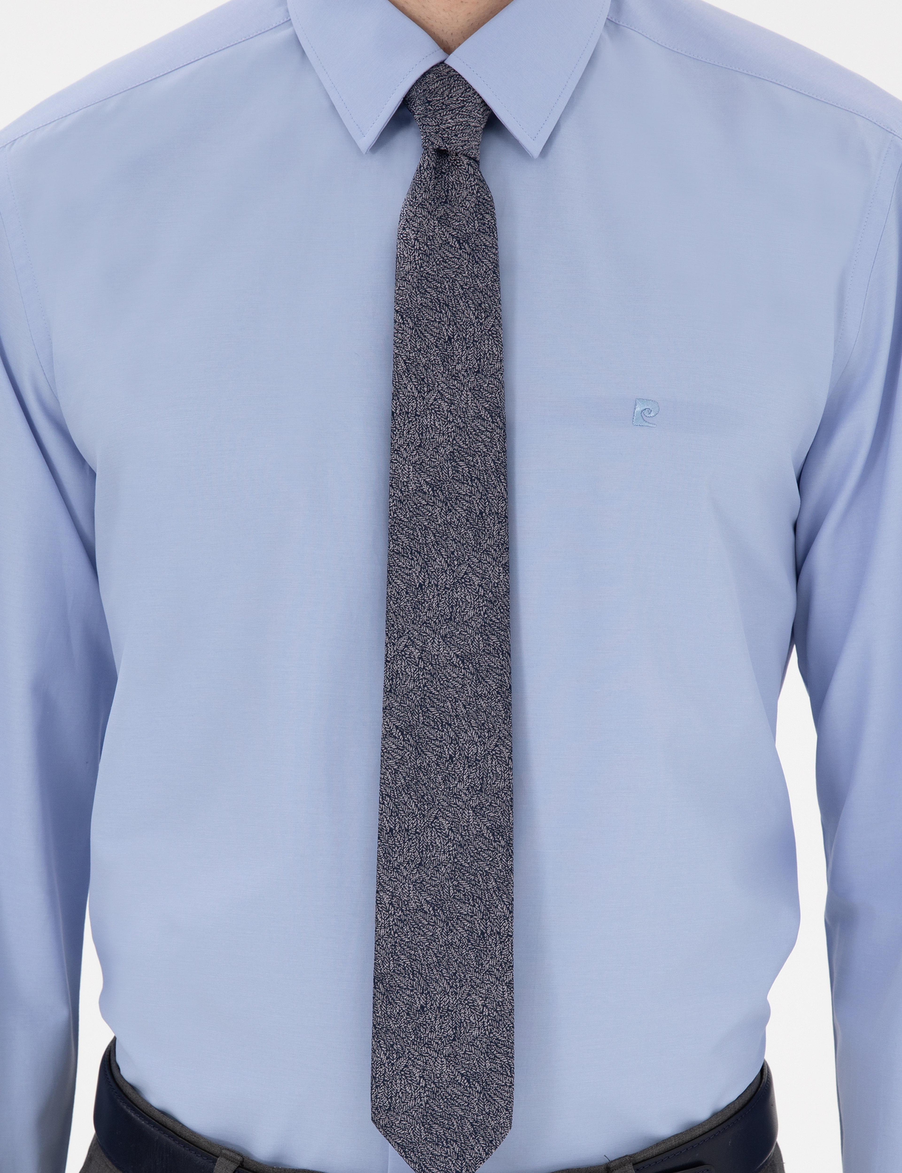 Mavi Regular Fit Uzun Kollu Basic Gömlek - Image 6
